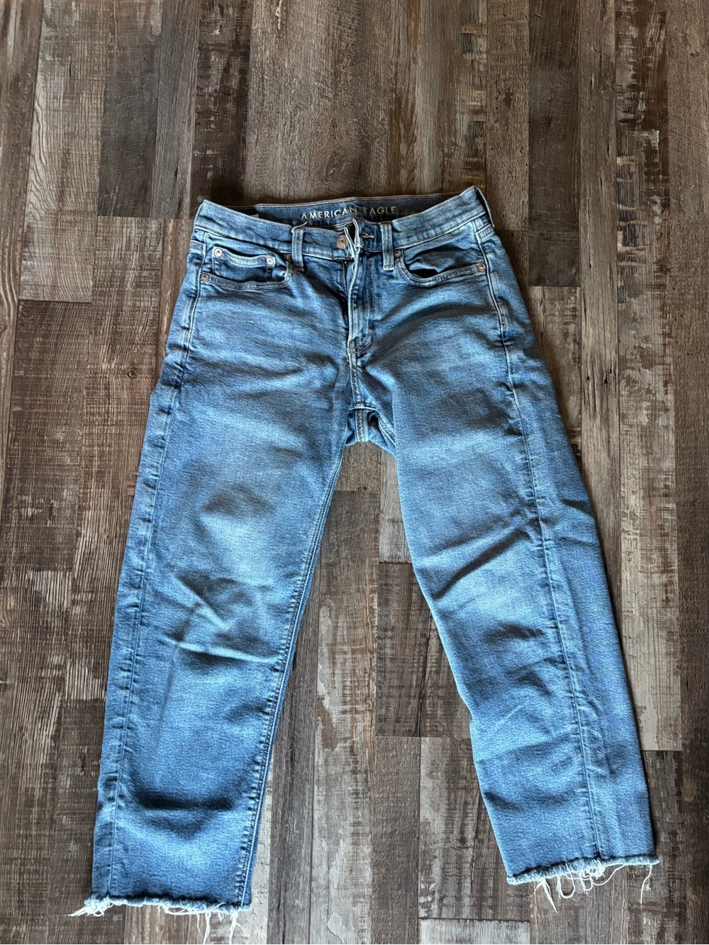 American Eagle Outfitters Light Blue Relaxed Womens Jeans